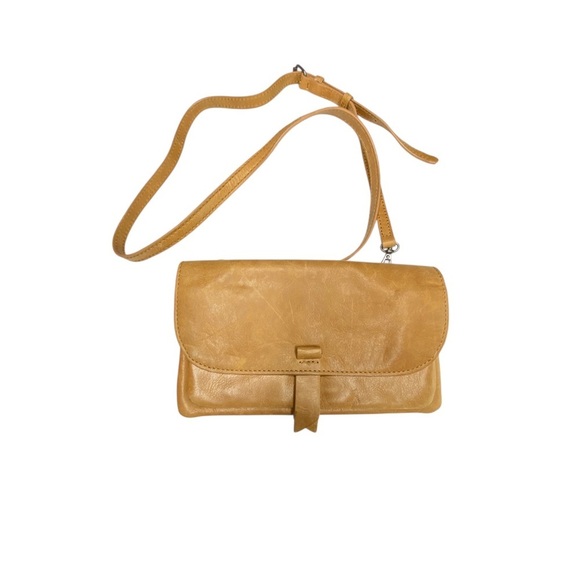 Lucky Brand Tan Leather Crossbody Bag - Picture 3 of 9